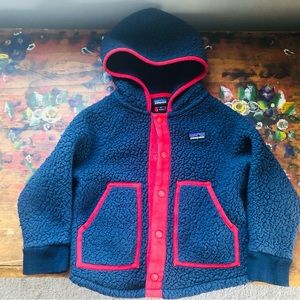 Patagonia 4T snap fleece